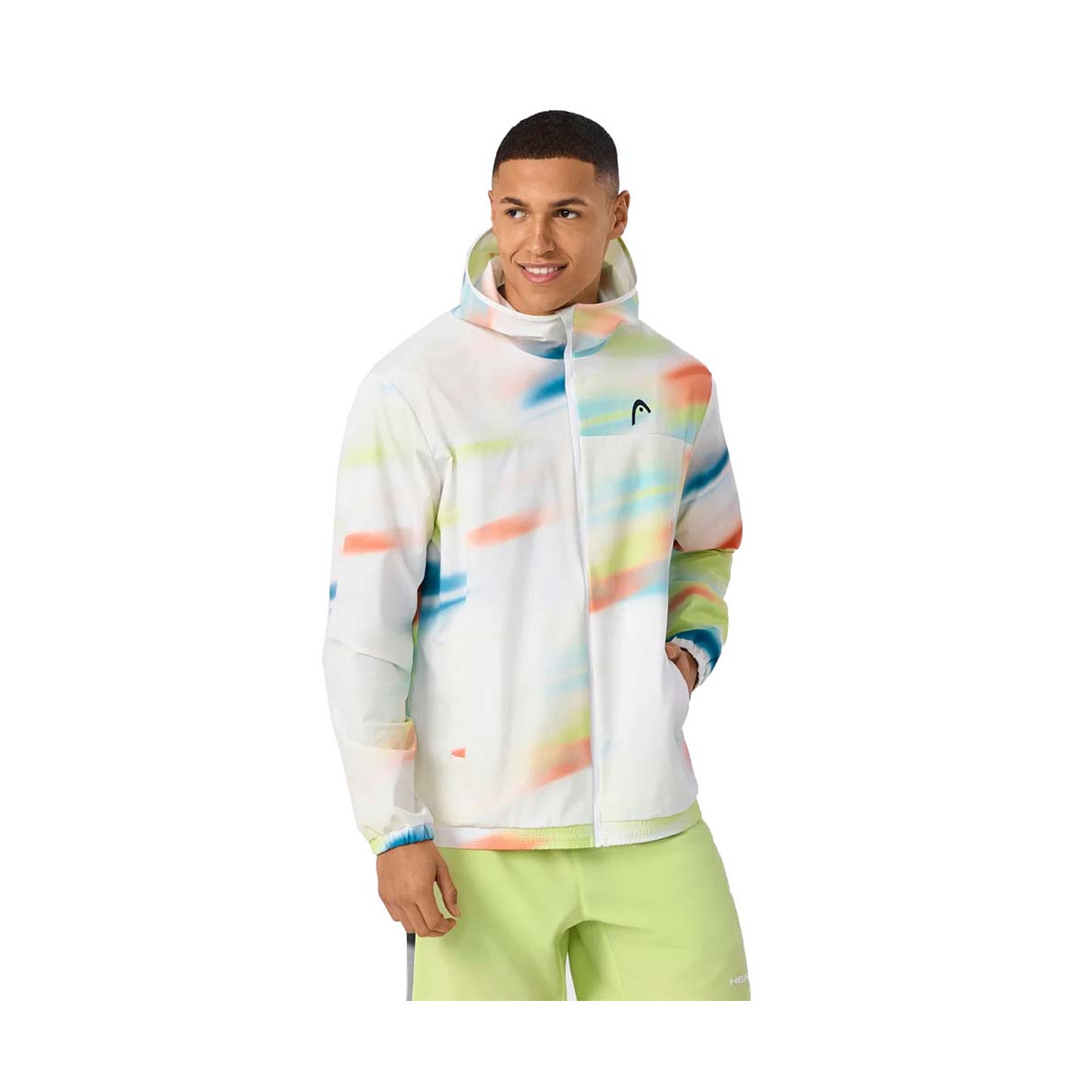Head Club 25 Zip Jacket White