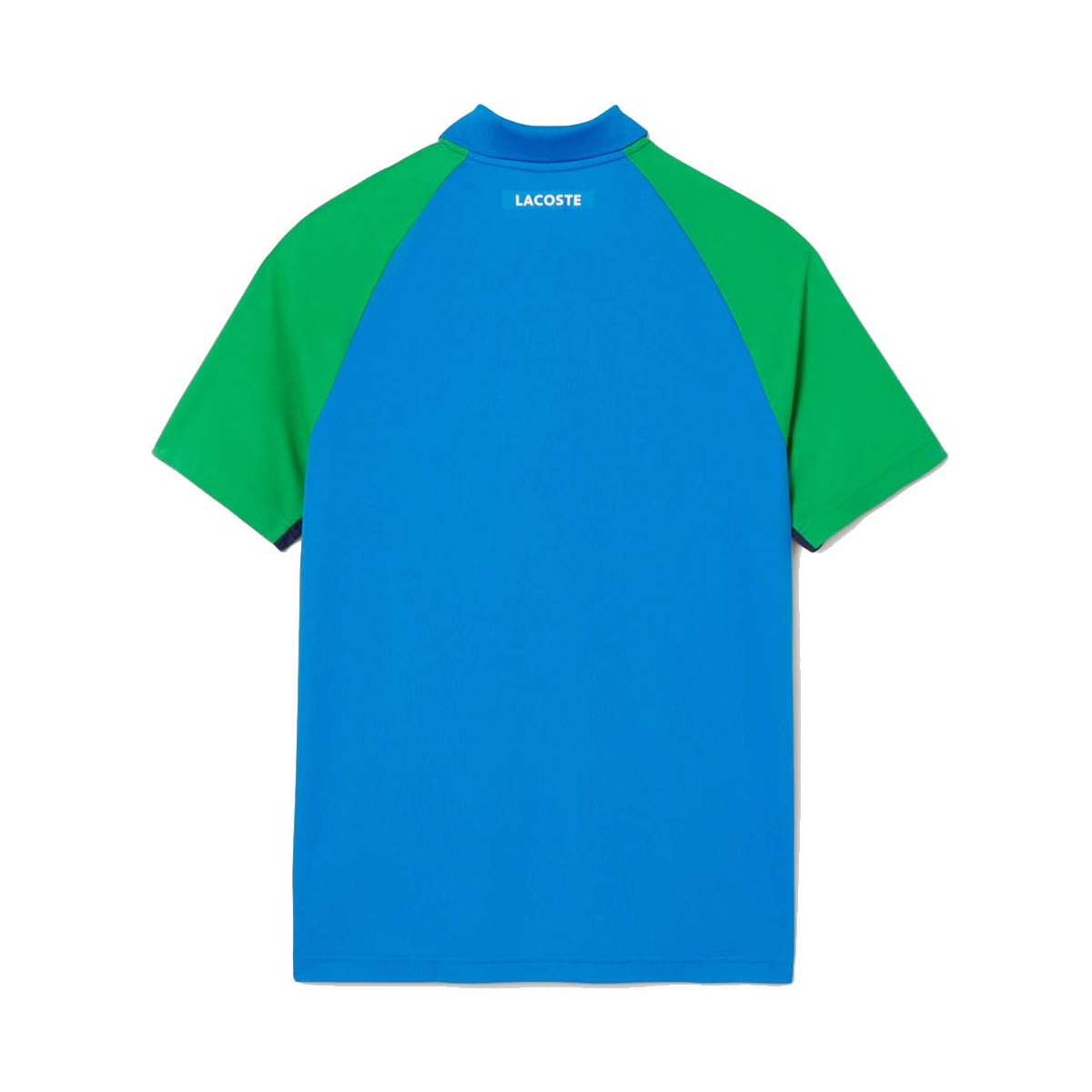 Lacoste Tennis Color-Block Ultra Dry Blue / Green polo