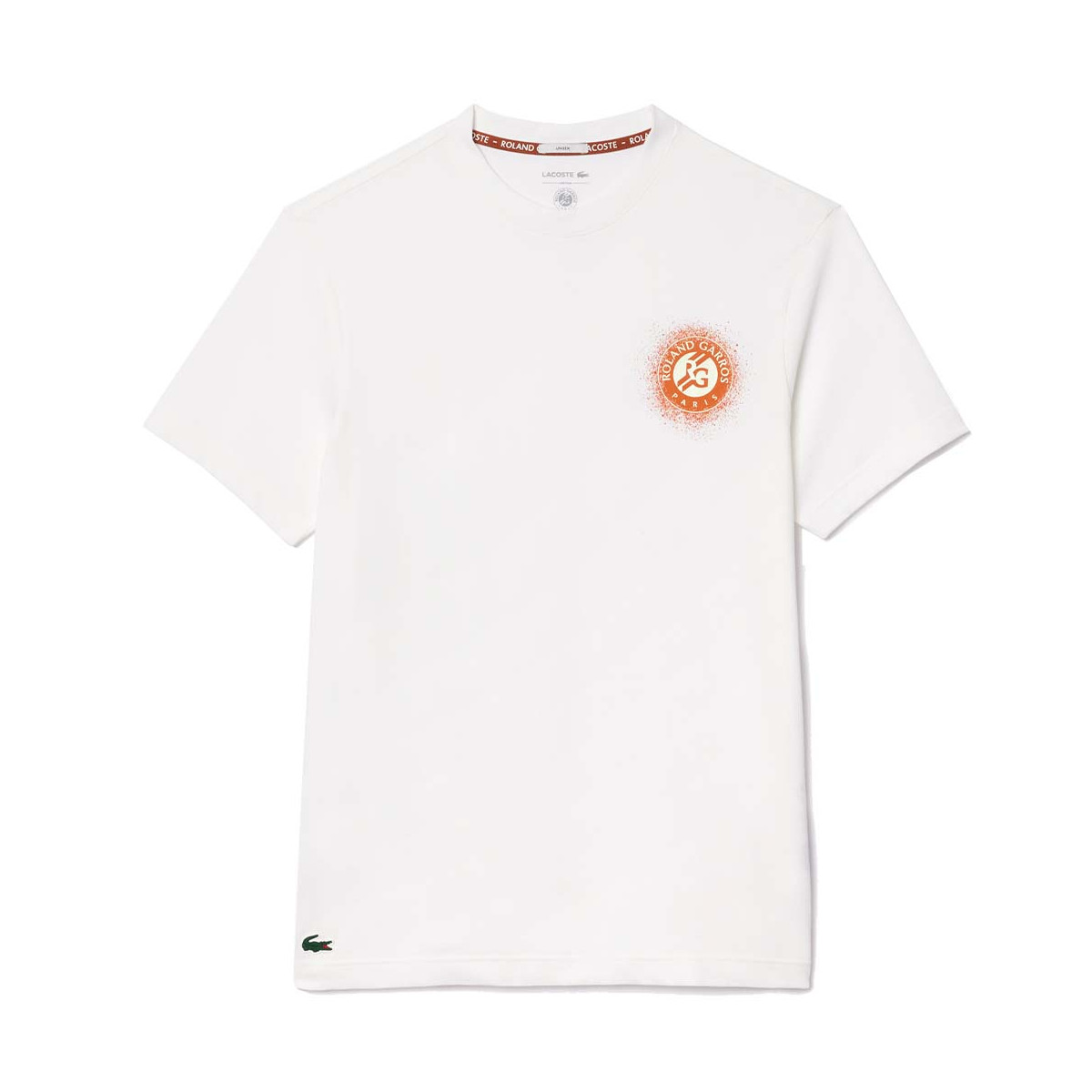 Lacoste Tennis Roland Garros White T-Shirt