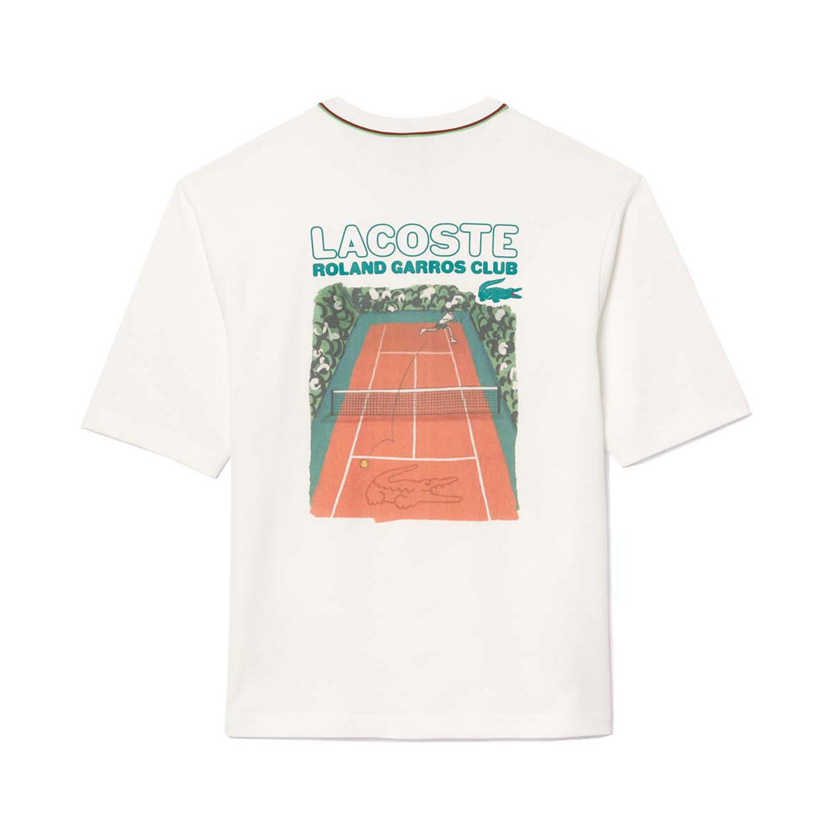 Lacoste Sport Roland Garros Orange T-shirt