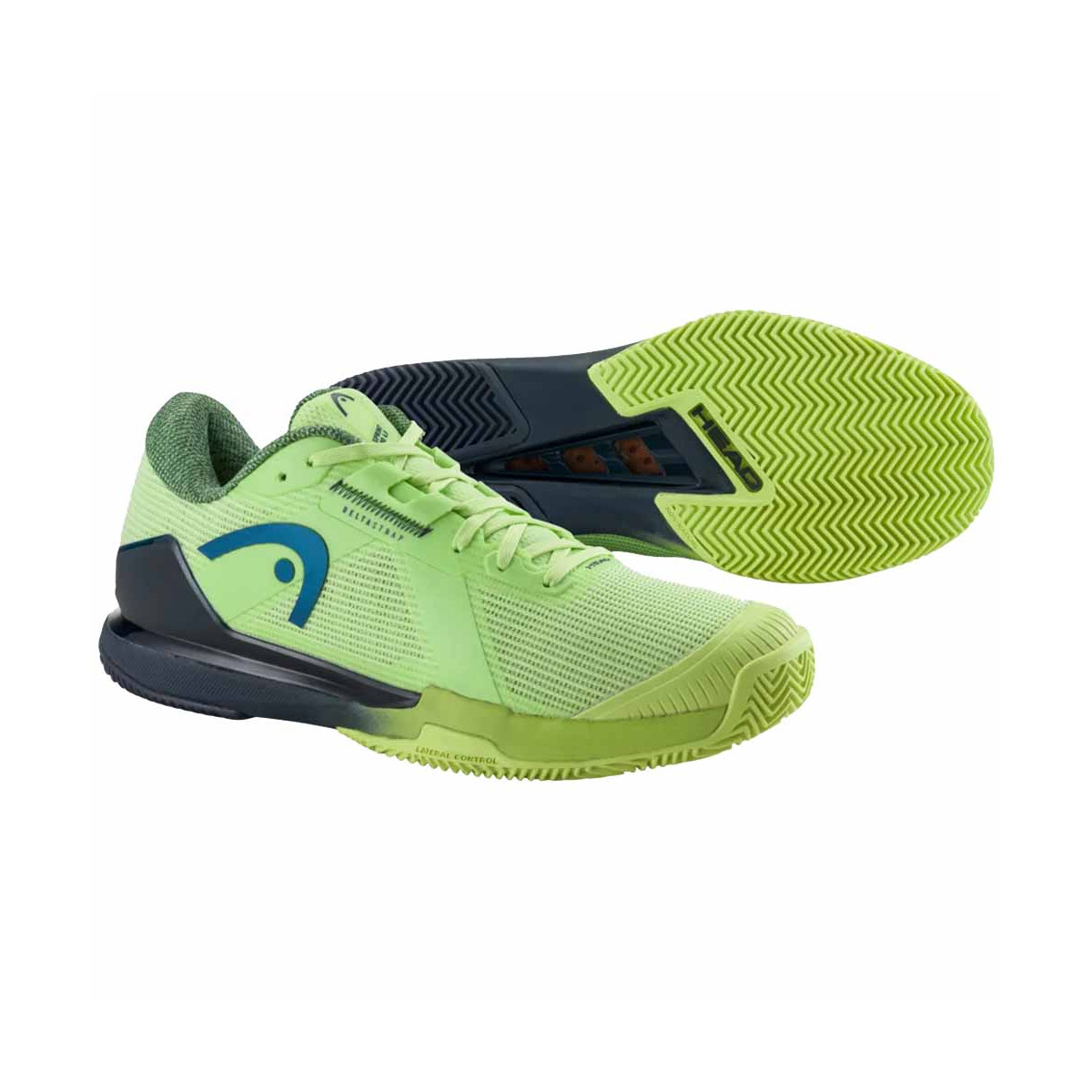 Head Sprint Pro 4.0 Clay Dark Blue / Red Shoes