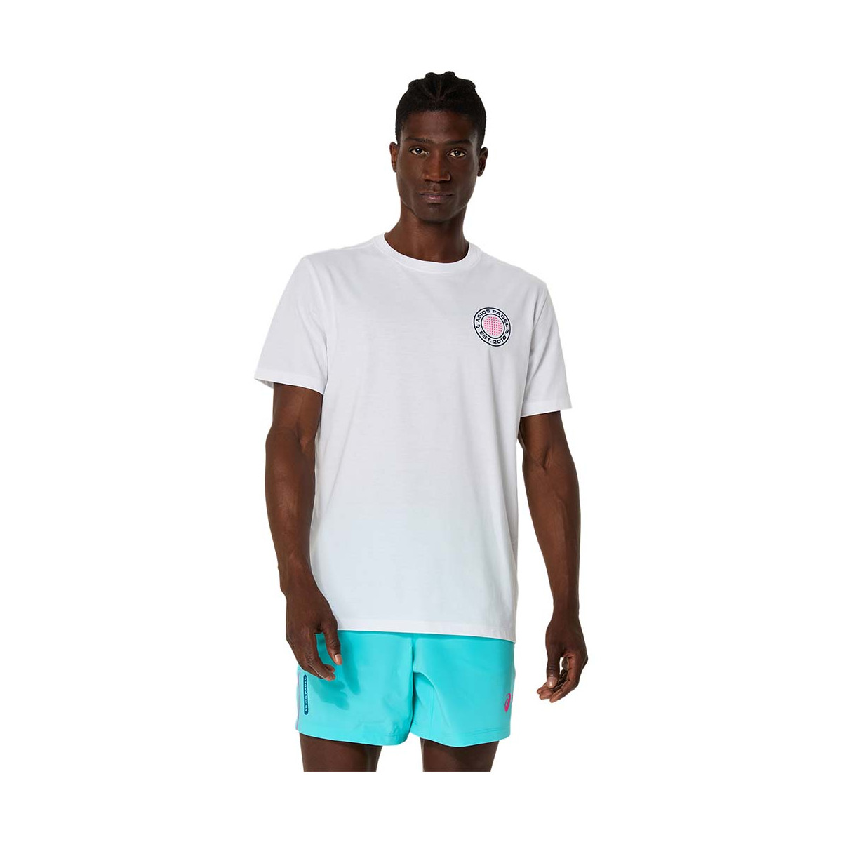 Asics Padel Court SS T-Shirt Light Blue