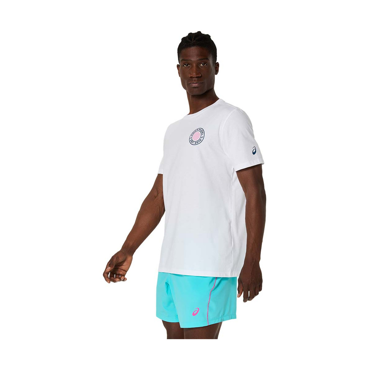 Asics Padel Court SS T-Shirt Light Blue
