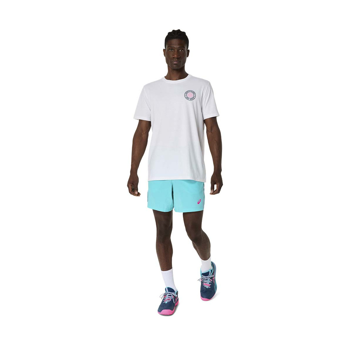 Asics Padel Court SS T-Shirt Light Blue