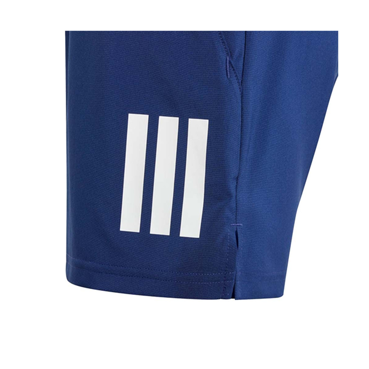 Adidas Junior Club 3 Stripes Navy Short