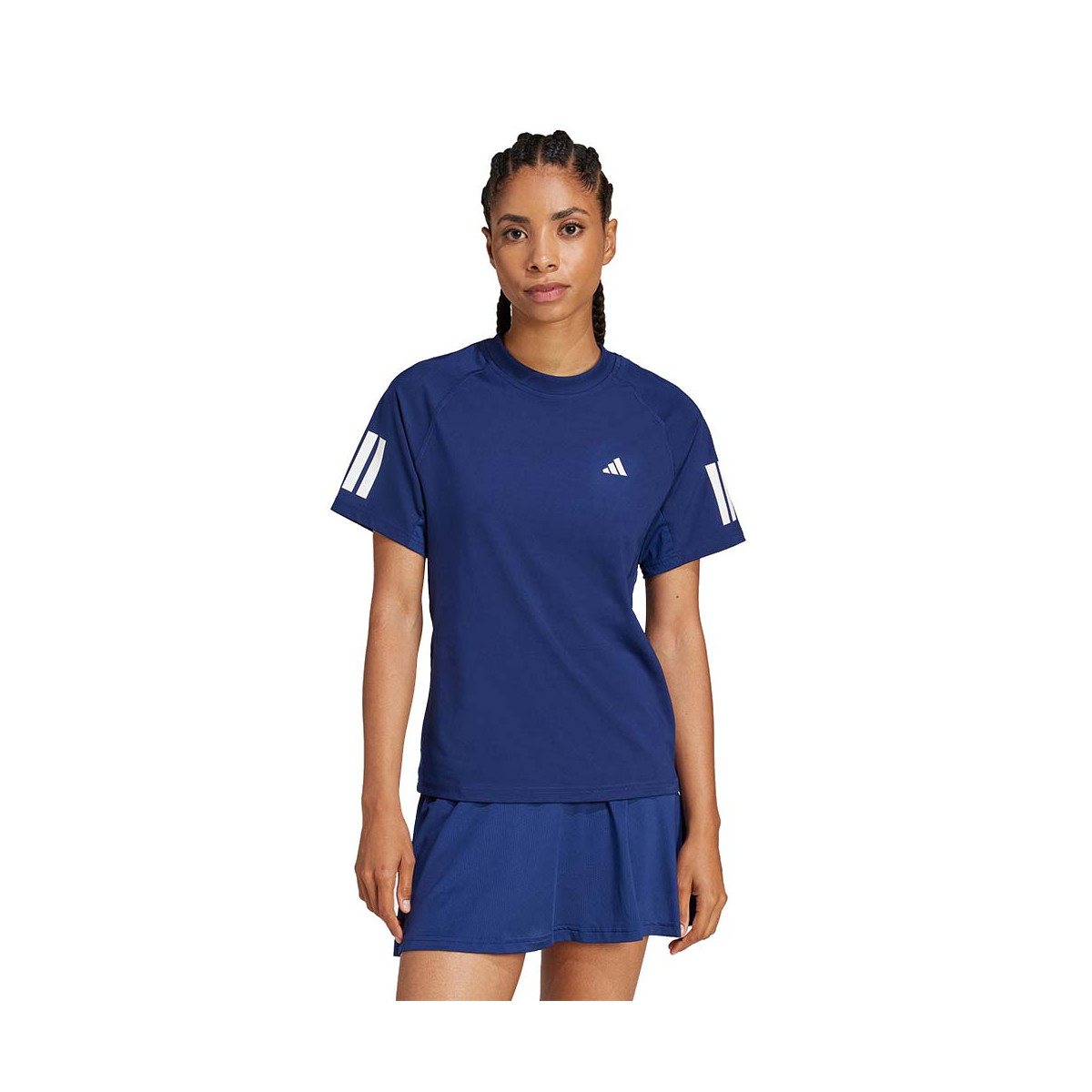 Adidas 3 Stripes Women T-shirt Black