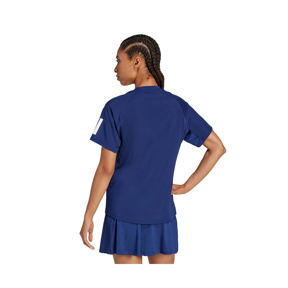 Adidas 3 Stripes Women T-shirt Black