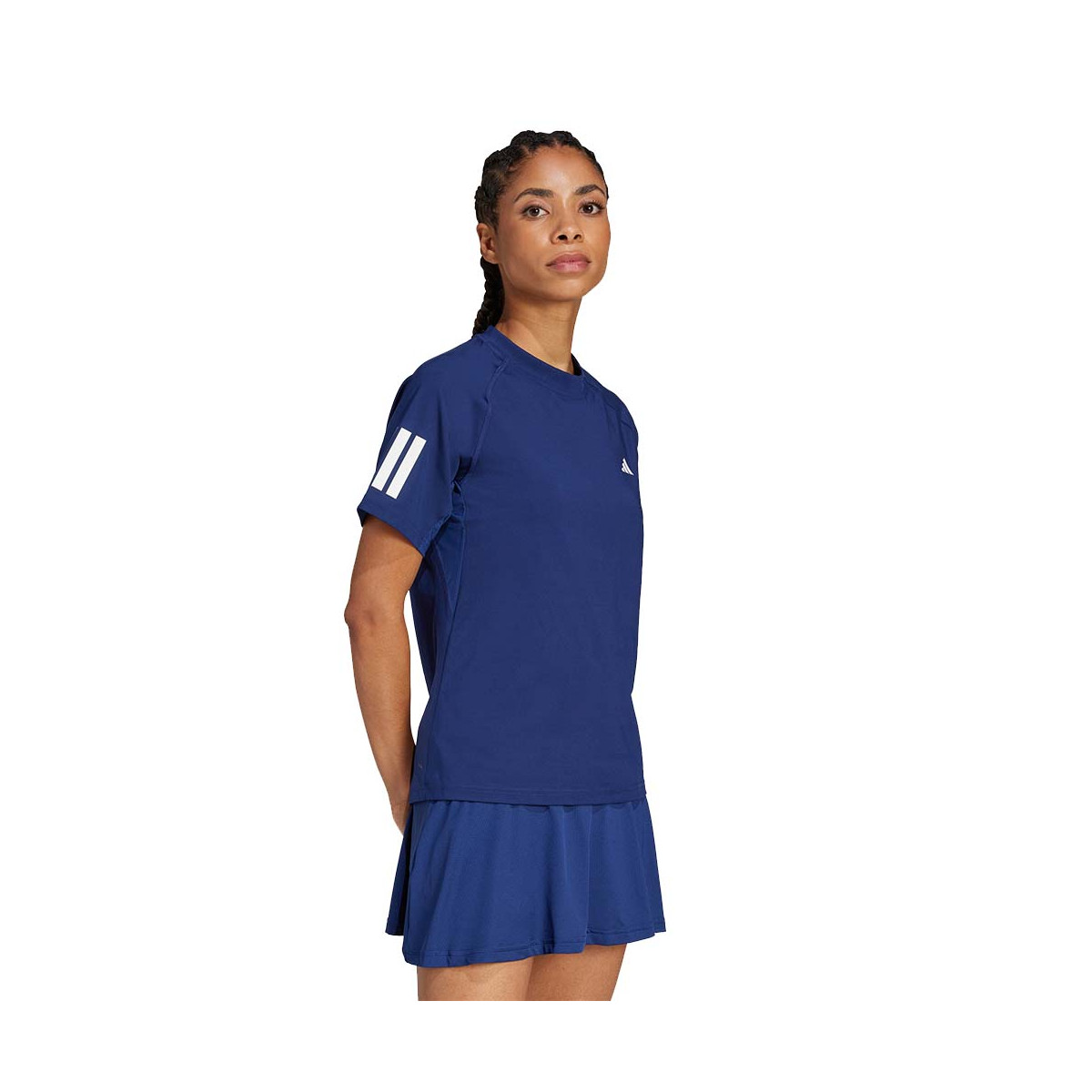 Adidas 3 Stripes Women T-shirt Black