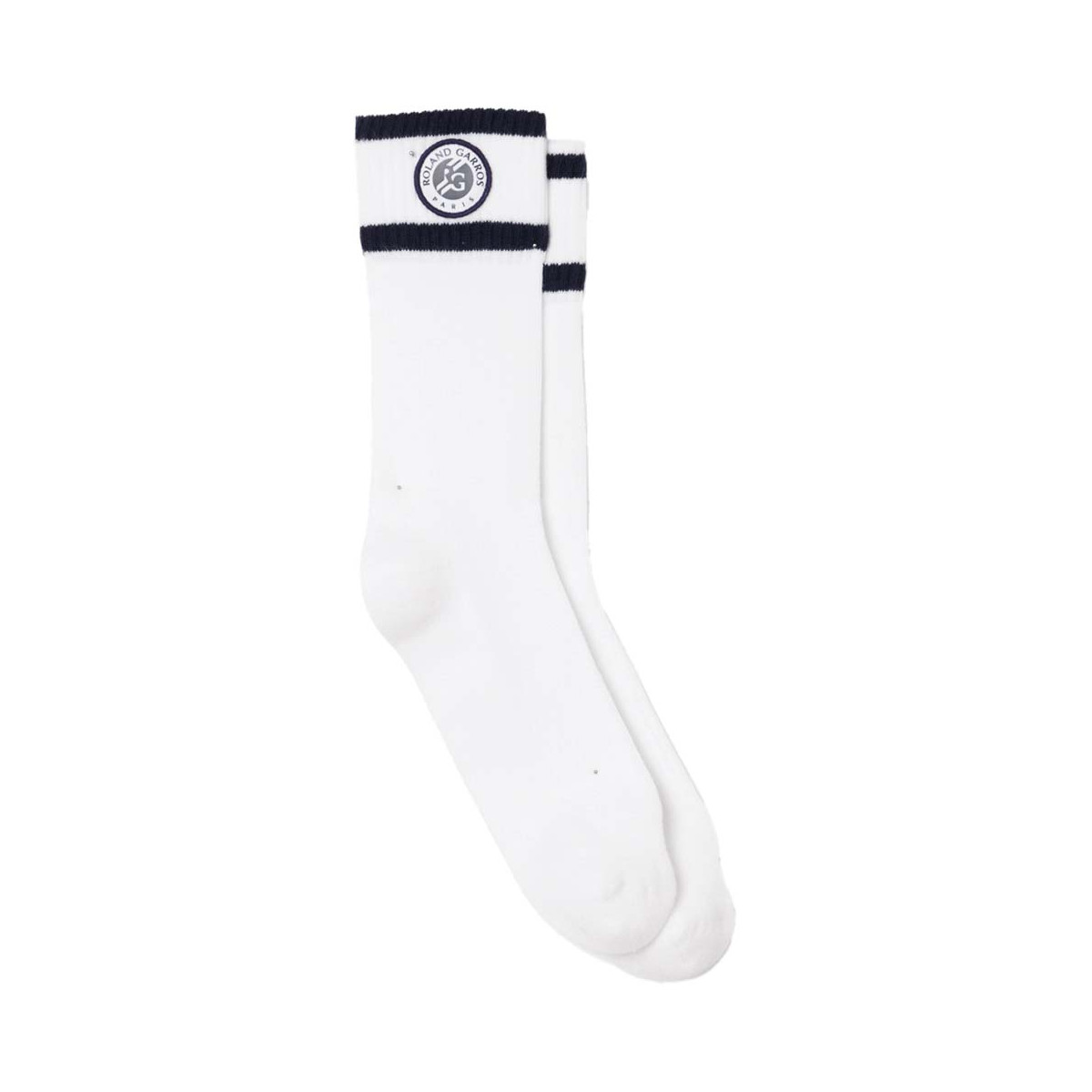 Lacoste Roland Garros White / Brown Socks