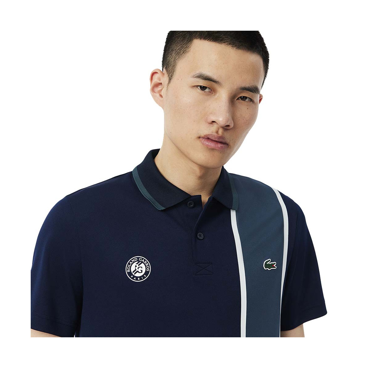Lacoste Sport Roland Garros Navy Blue polo