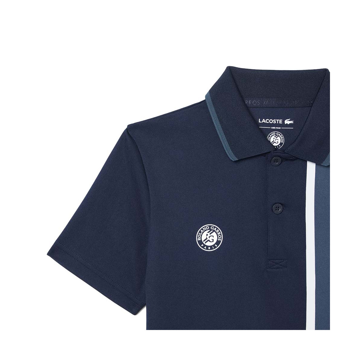 Lacoste Sport Roland Garros Junior Navy Blue polo