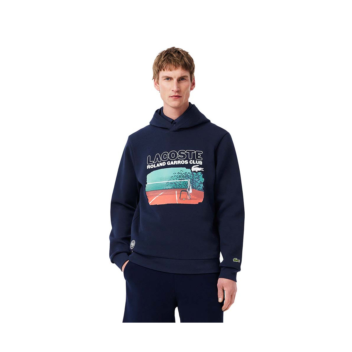Lacoste Roland Garros Club Navy blue Hoodie