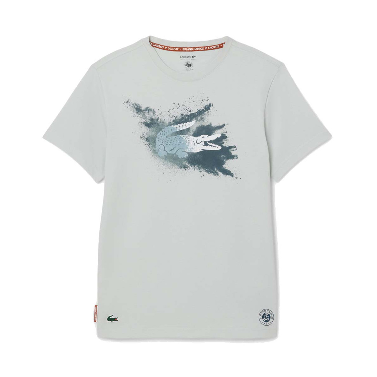 Lacoste Roland Garros Unisex Grey T-shirt
