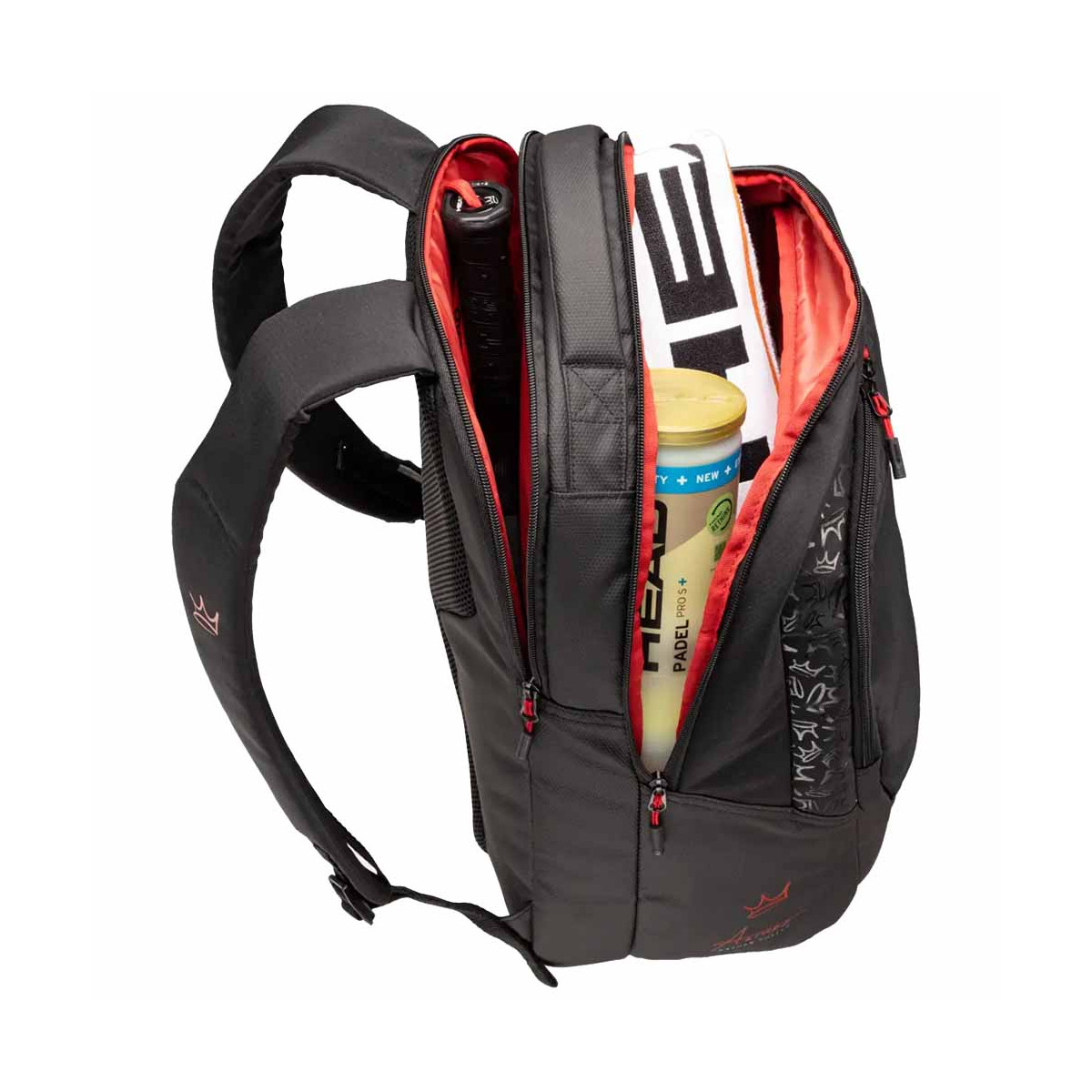 Head Pro X Racqpack black backpack