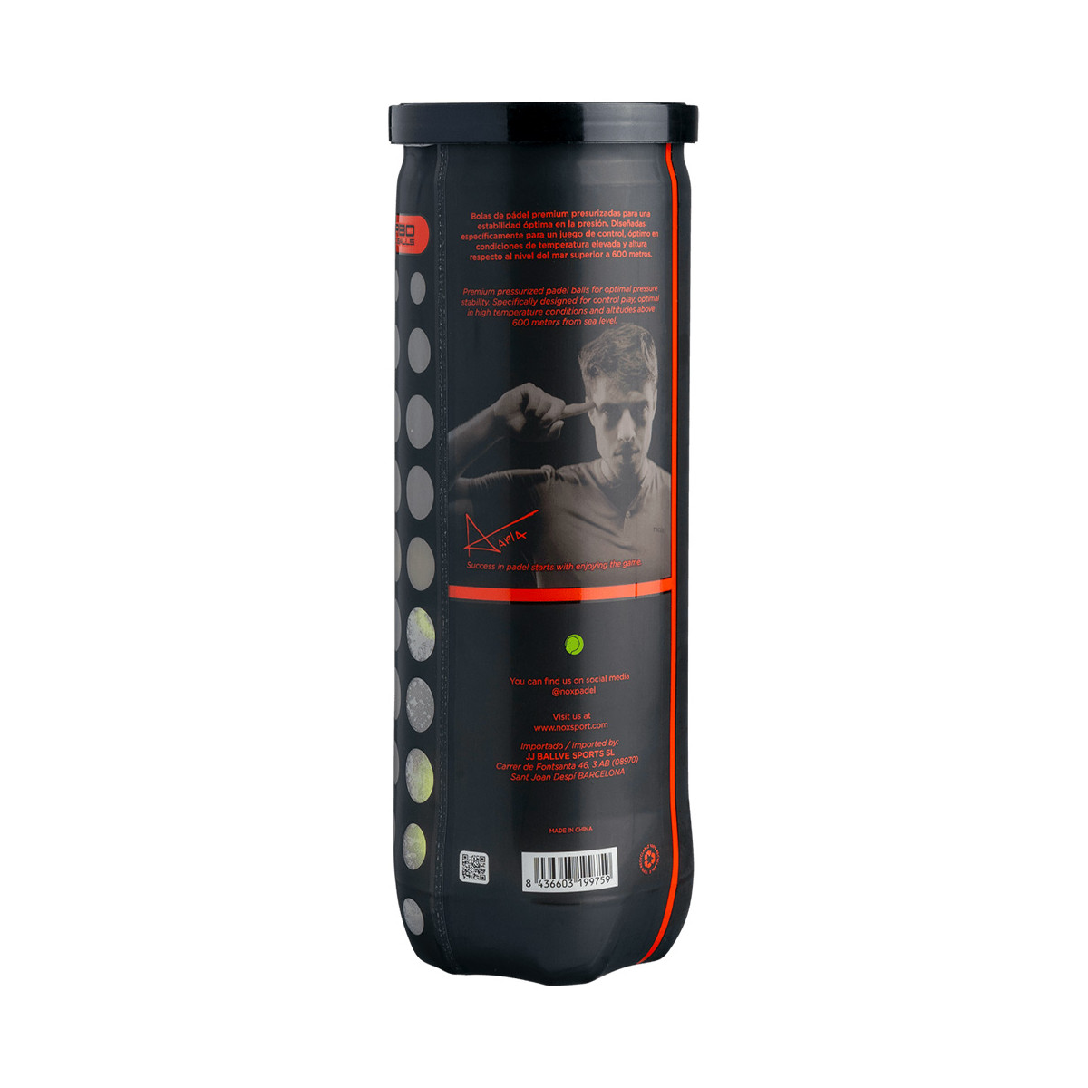 Nox Pro Titanium 3 balls can