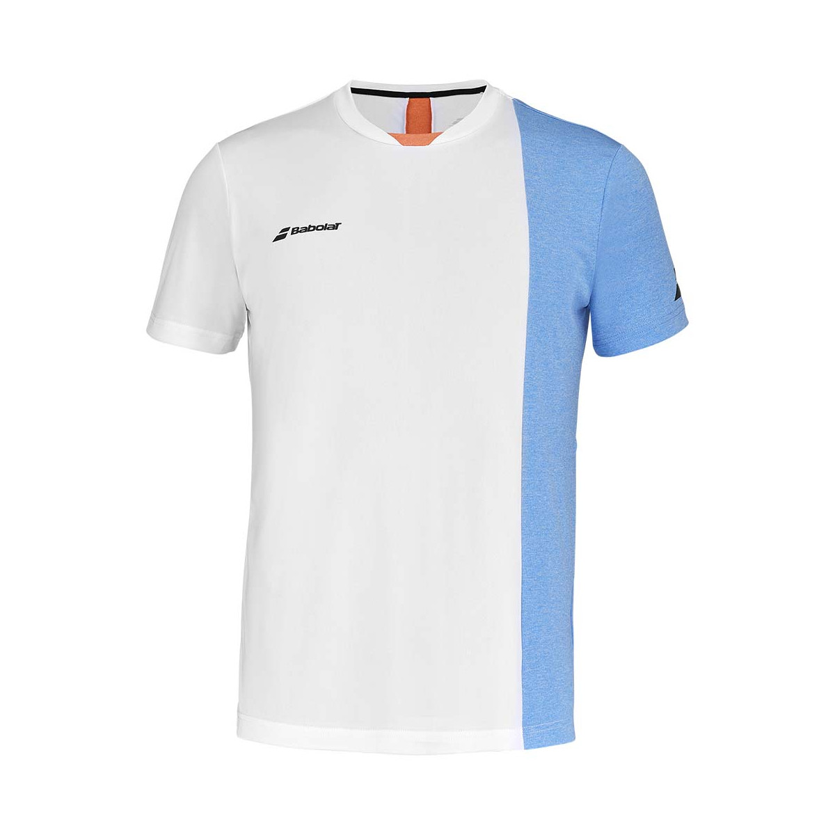 Babolat Play Crew Neck Boy Blue / White T-Shirt