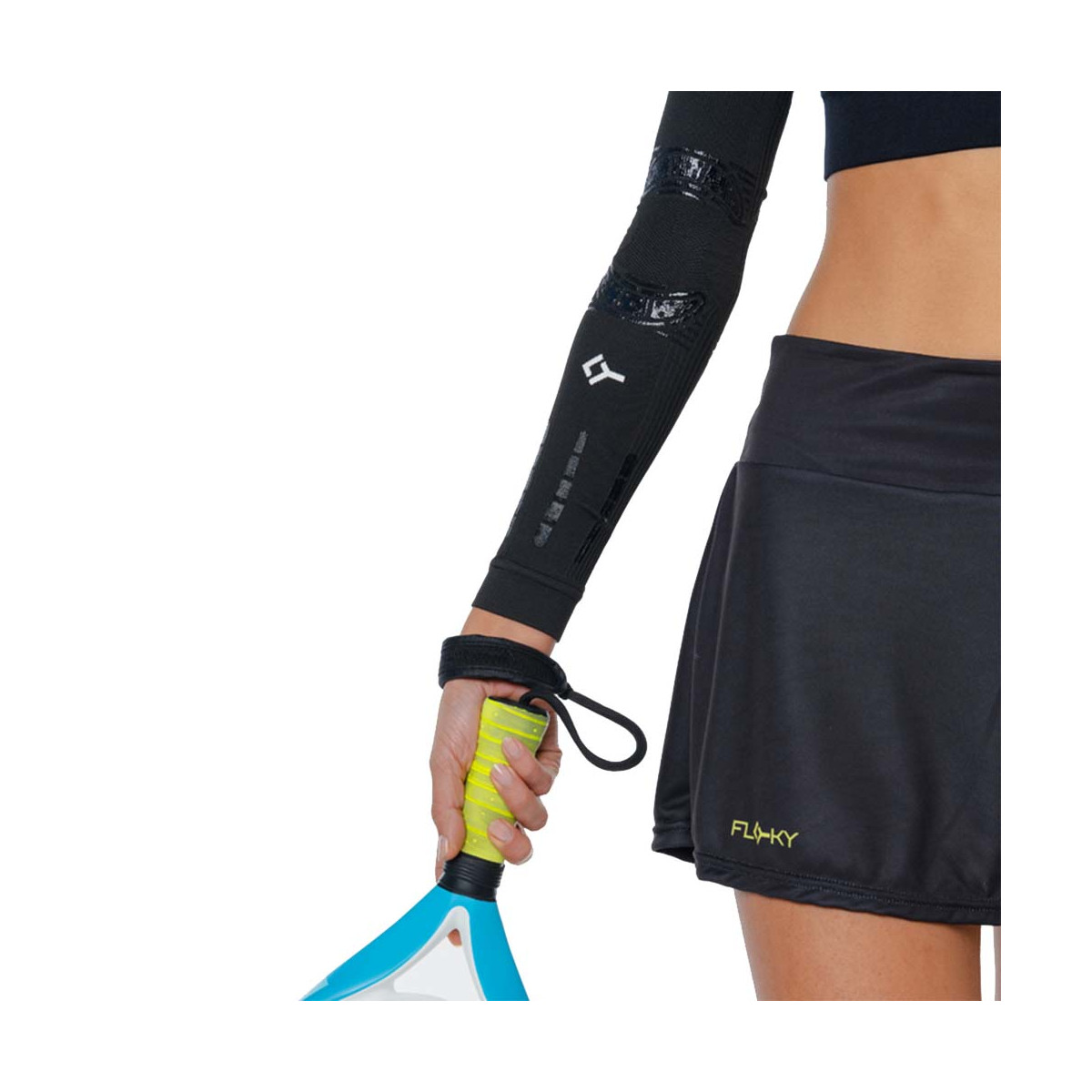 Floky NO-STRAIN Armsleeves White