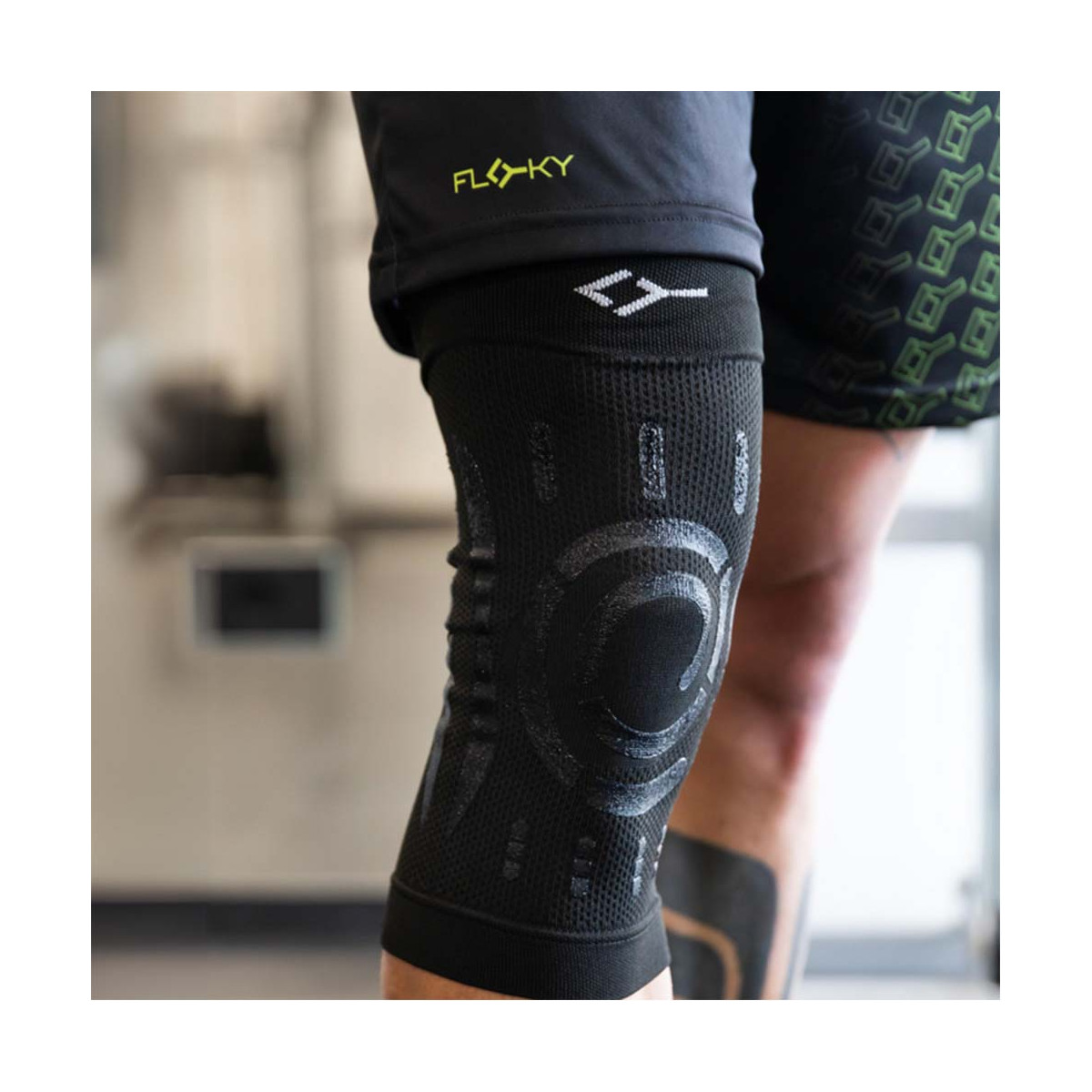 Floky Knee Support Left Black