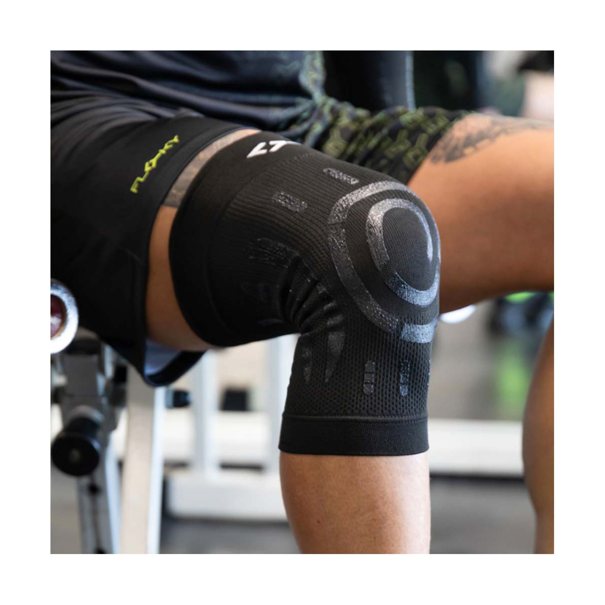 Floky Knee Support Left Black