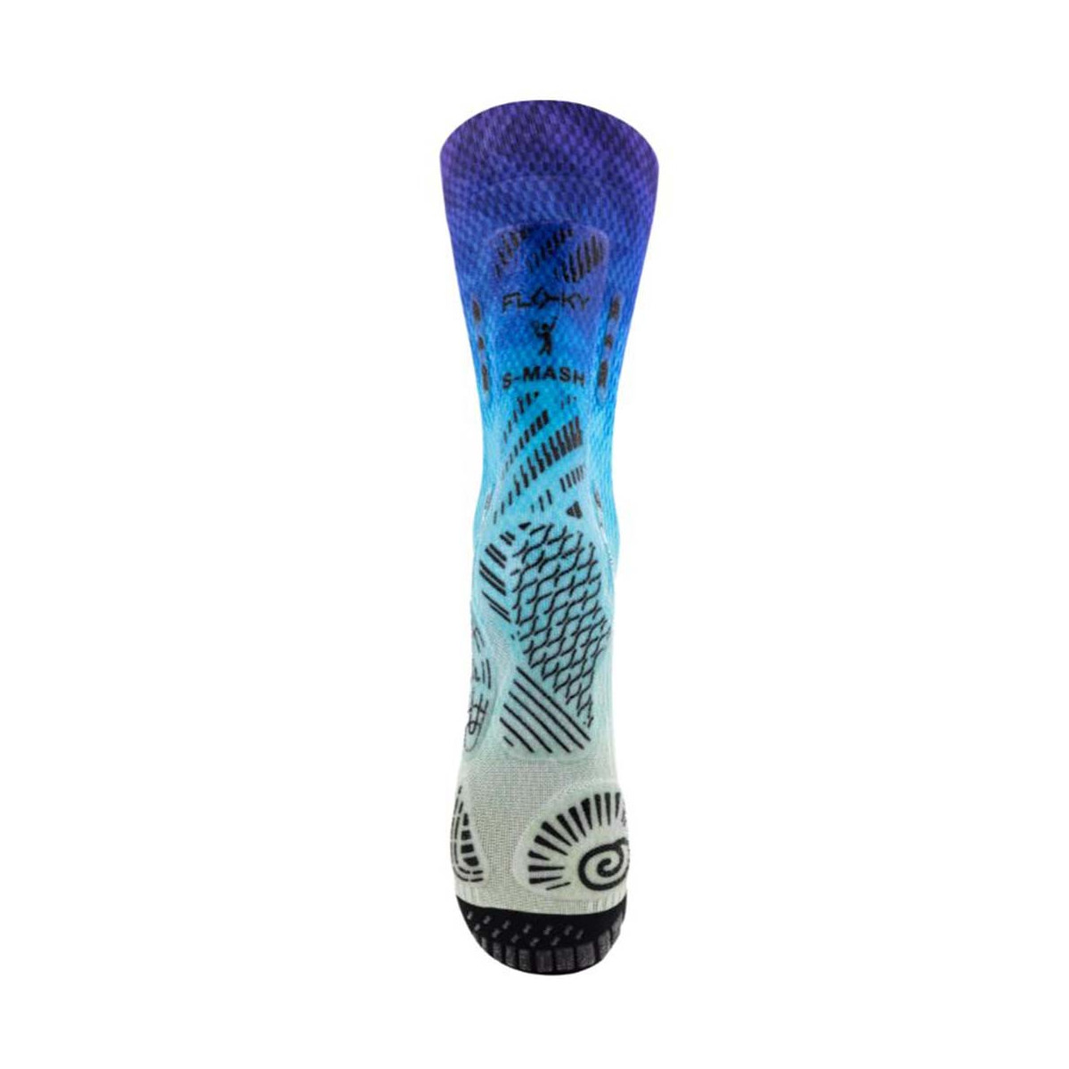 Floky S-MASH 3D FANTASY Bali Blue Compression Socks