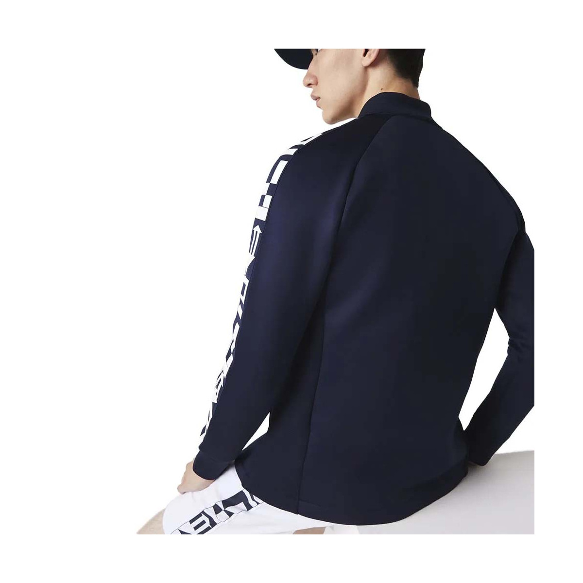 Lacoste Tennis Sportsuit zipped jacket Navy blue