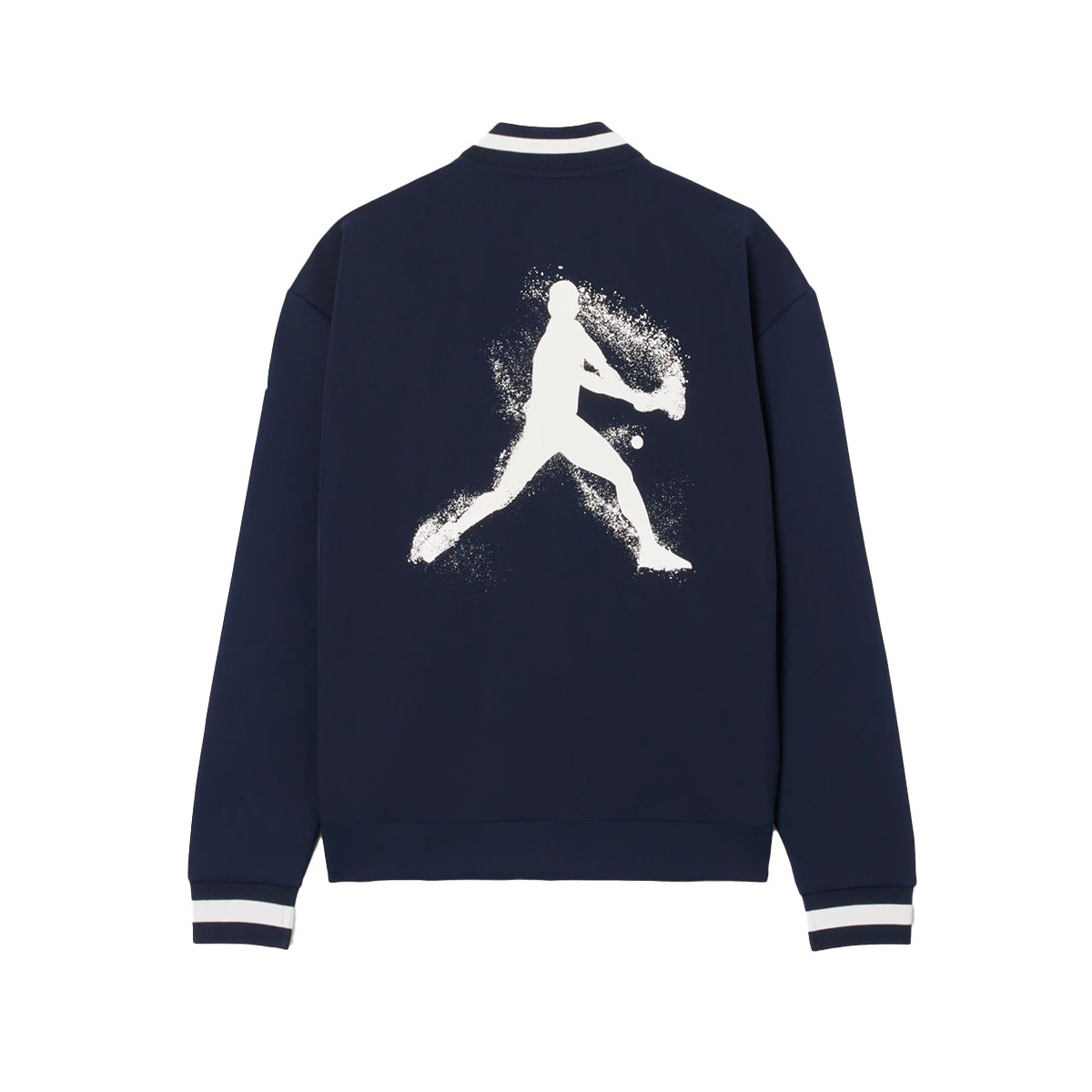 Lacoste Roland Garros Navy Blue Zip-Up Jacket
