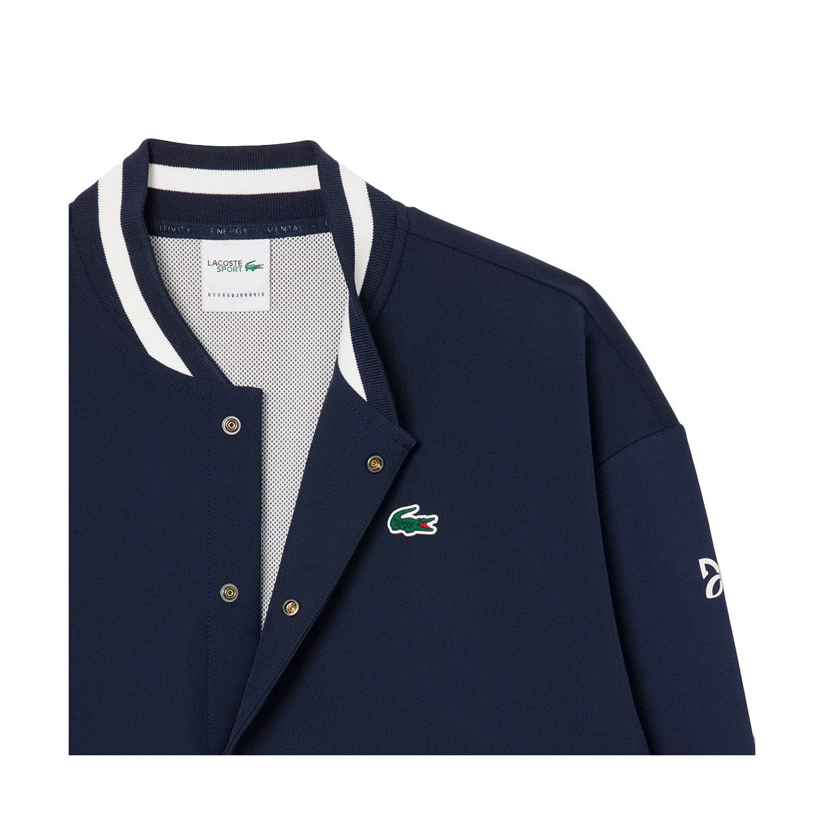 Lacoste Roland Garros Navy Blue Zip-Up Jacket
