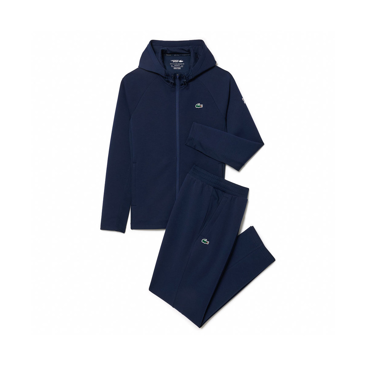 Lacoste Roland Garros Navy Blue Zip-Up Jacket
