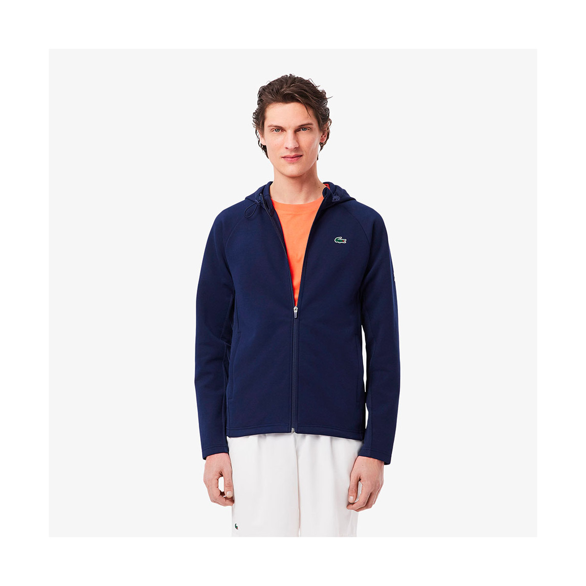 Lacoste Roland Garros Navy Blue Zip-Up Jacket