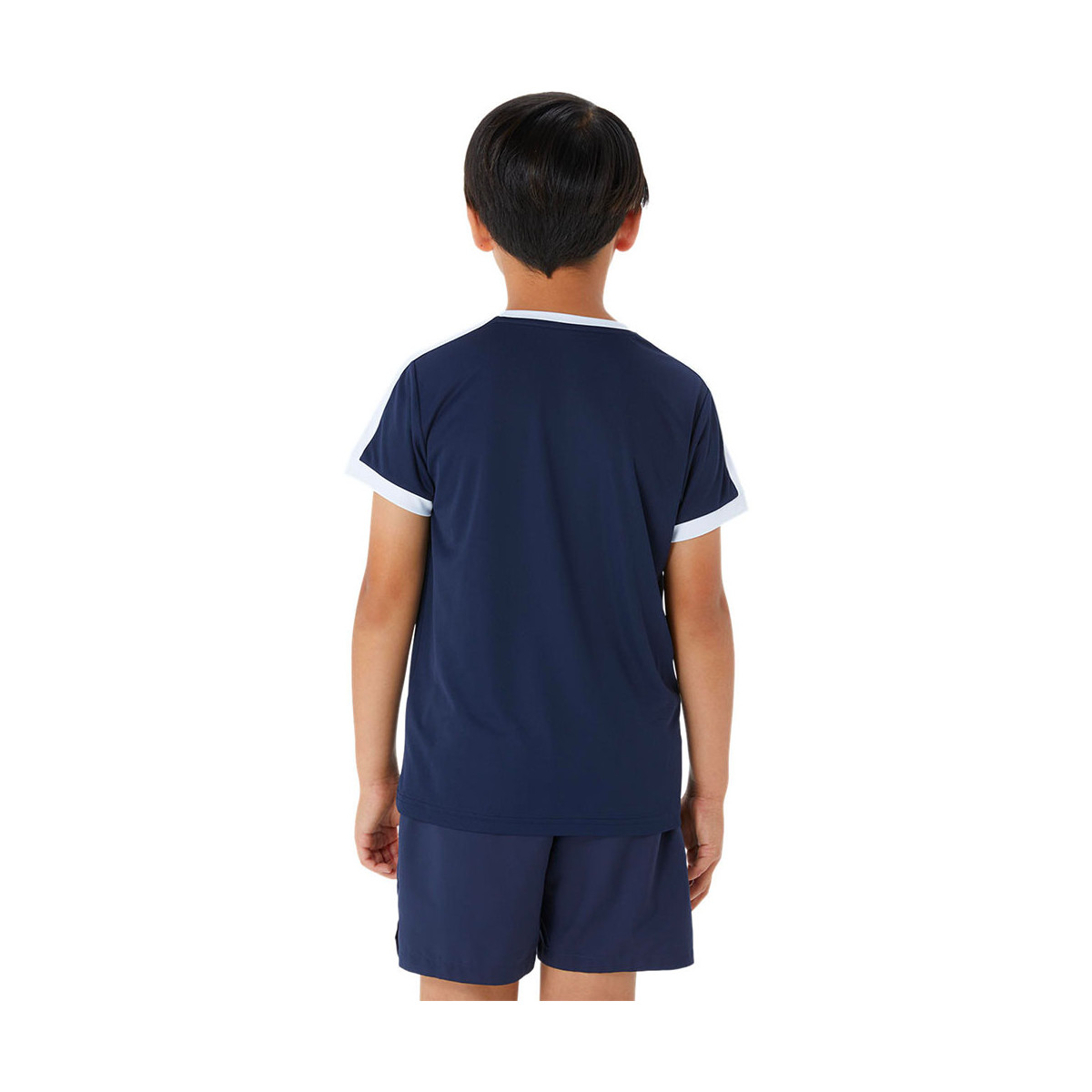 Asics Boys Navy Blue T-Shirt