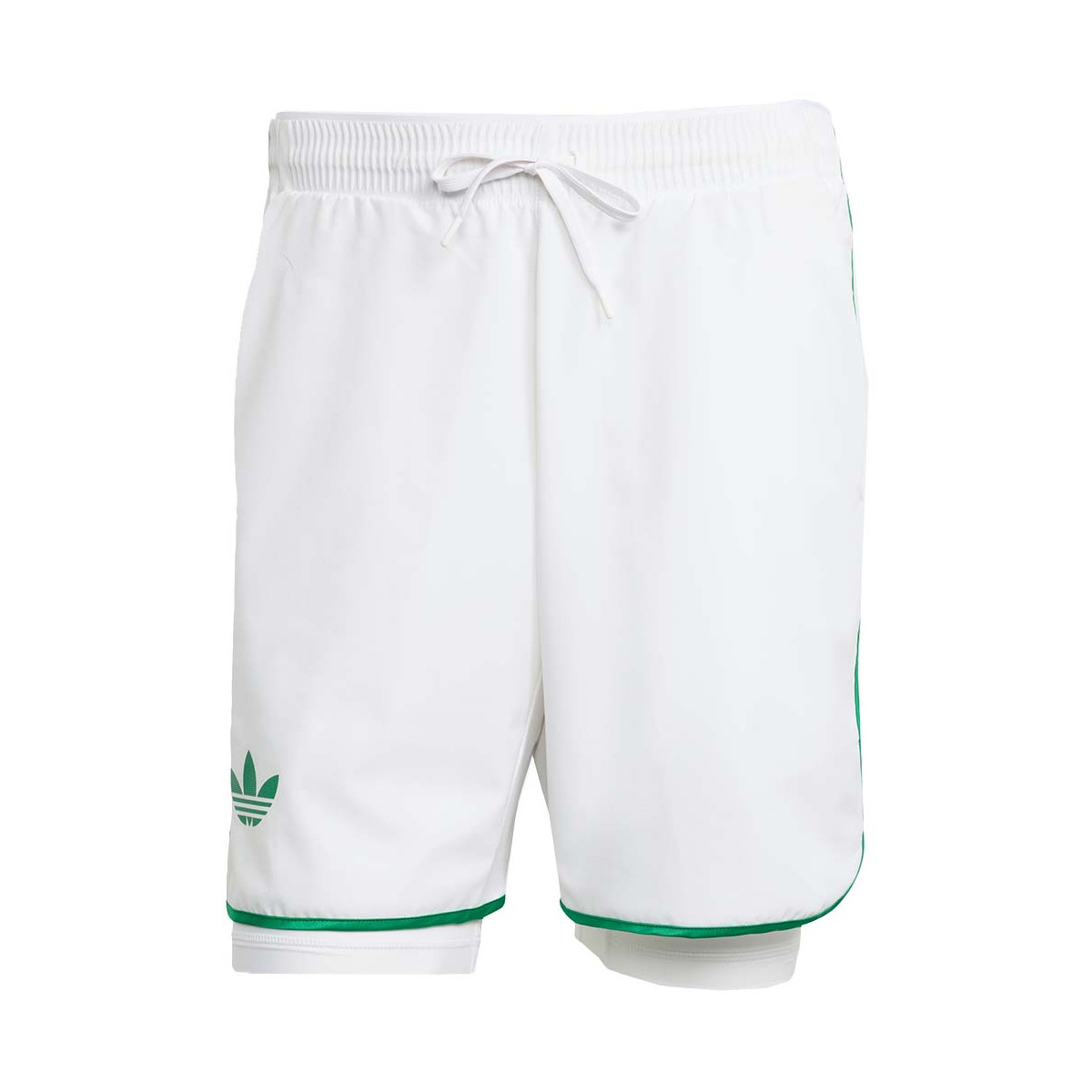 Adidas Pro 2N1 White Short