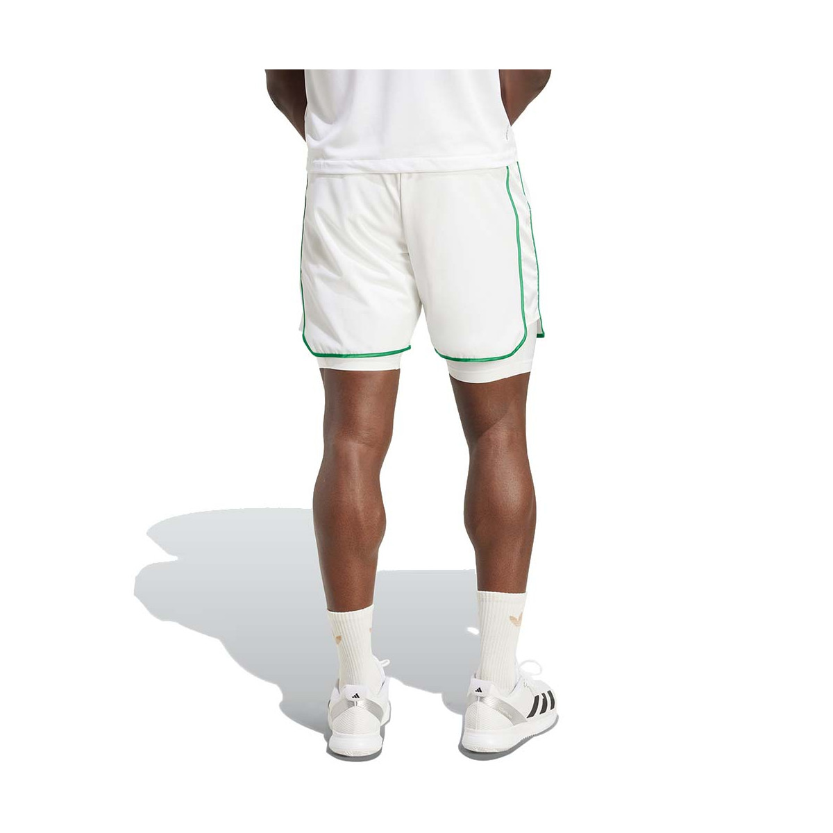 Adidas Pro 2N1 White Short