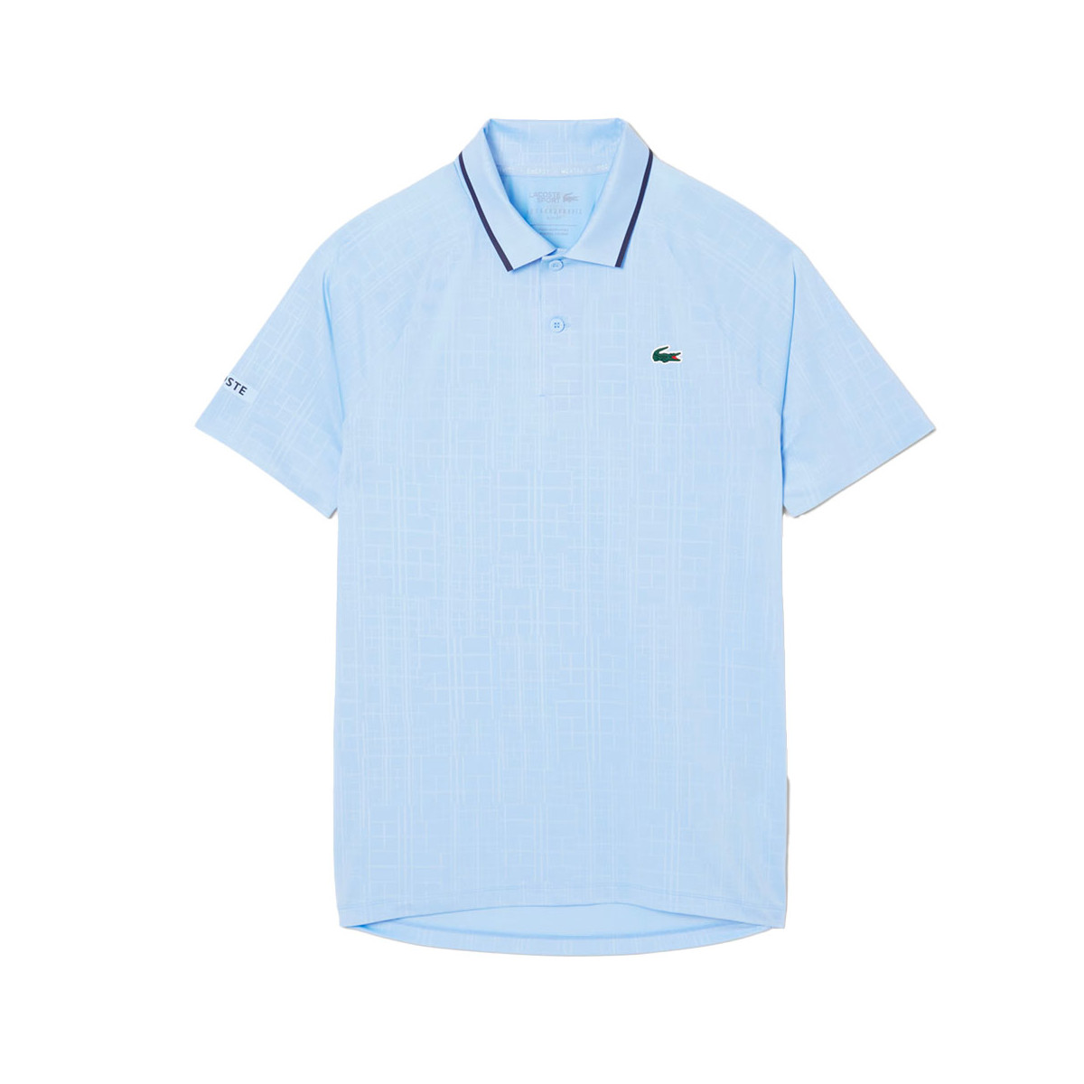Lacoste Tennis Polo Novak Djokovic On Court Black