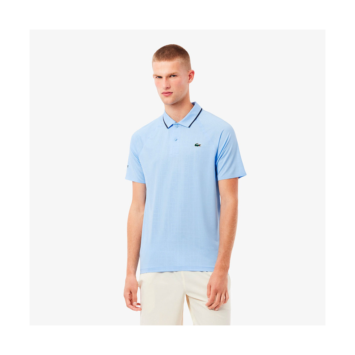 Lacoste Tennis Polo Novak Djokovic On Court Black