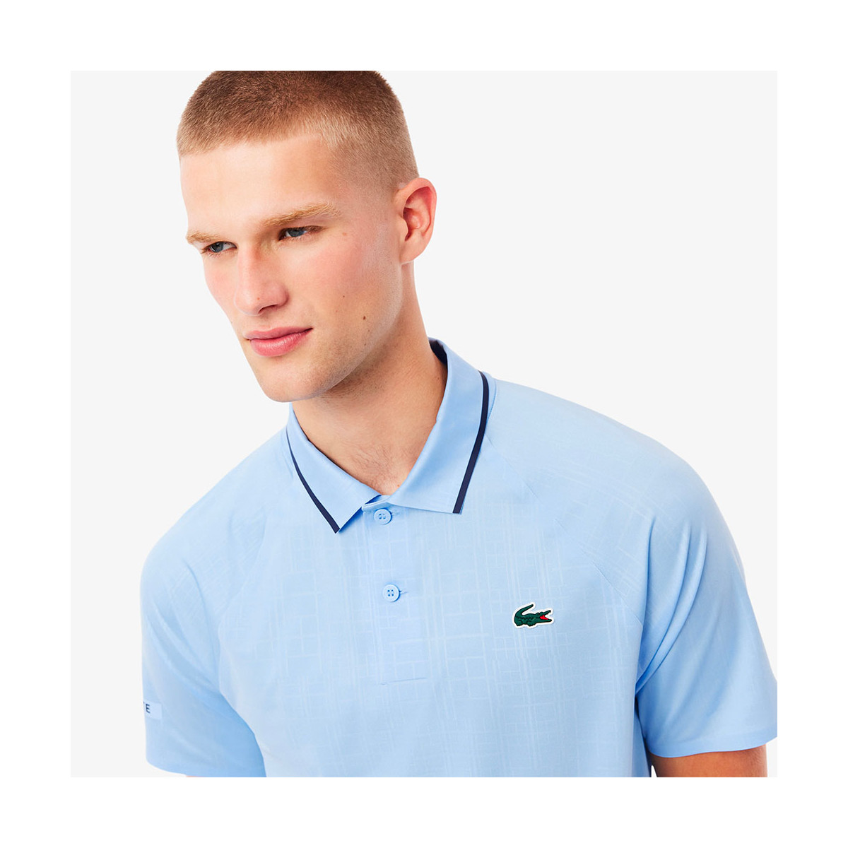 Lacoste Tennis Polo Novak Djokovic On Court Black