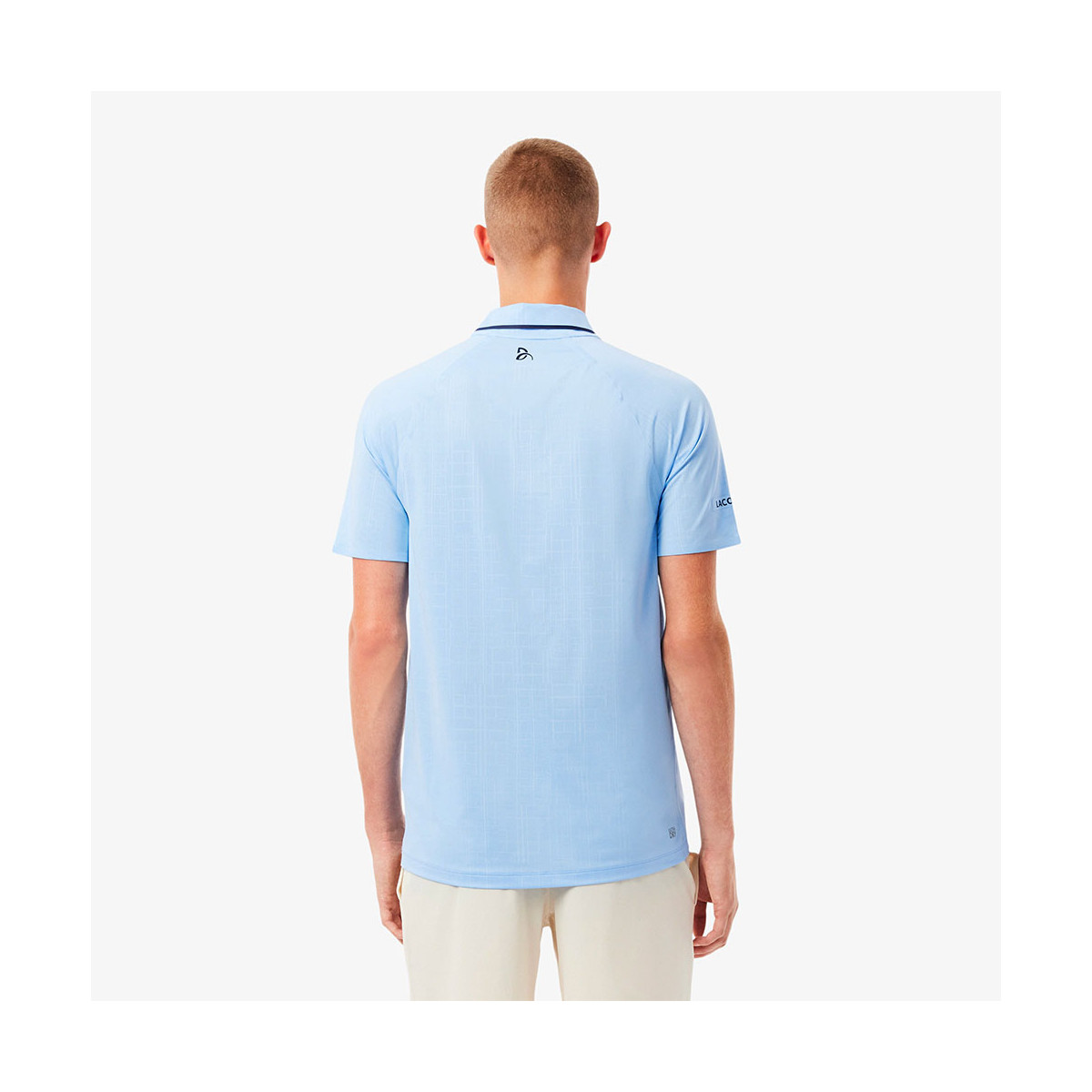 Lacoste Tennis Polo Novak Djokovic On Court Black