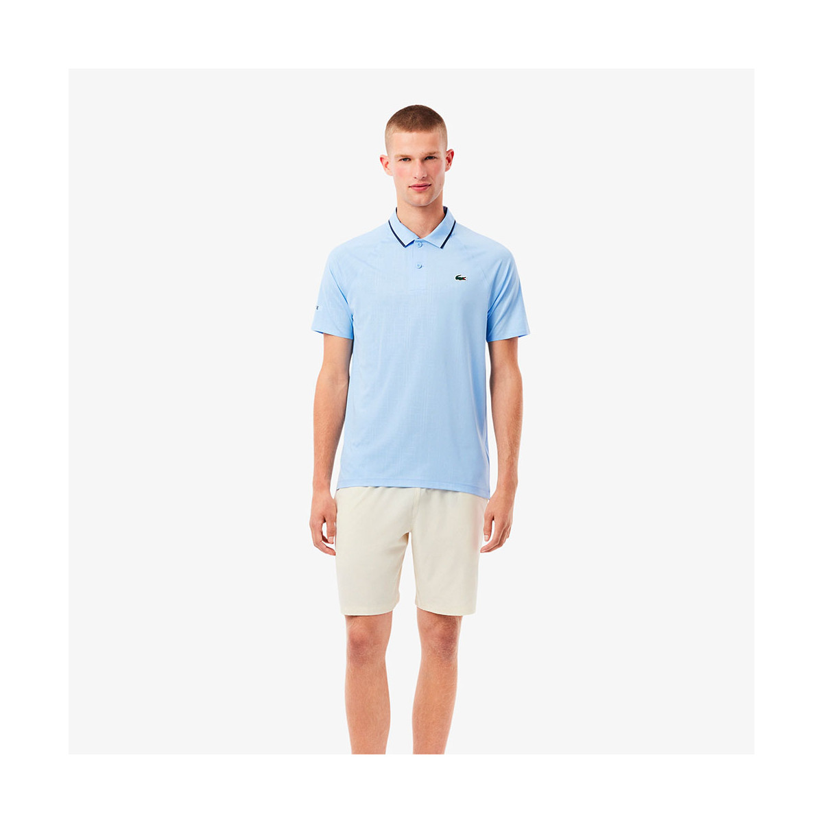 Lacoste Tennis Polo Novak Djokovic On Court Black