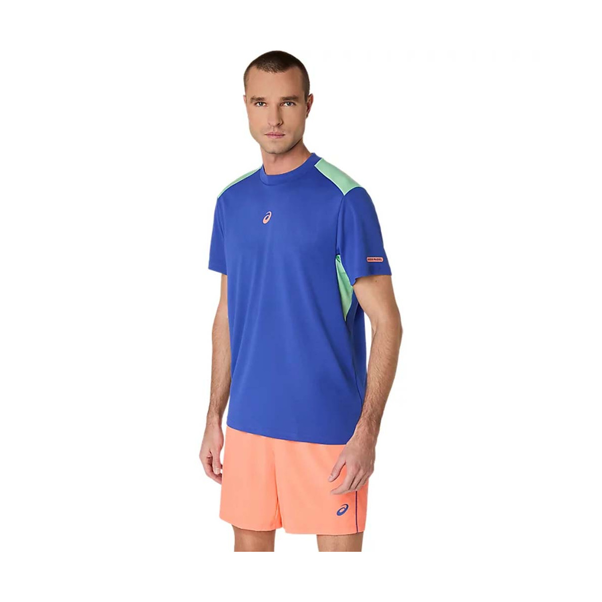 Asics Padel Court SS T-Shirt Mint / Coral