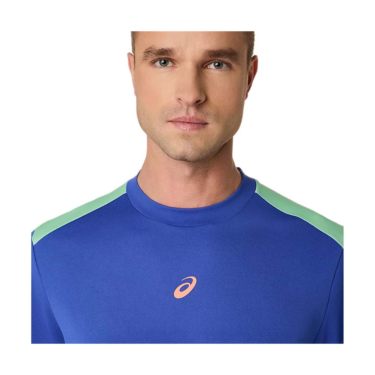 Asics Padel Court SS T-Shirt Mint / Coral