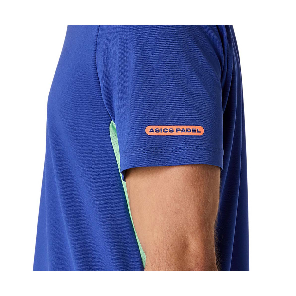 Asics Padel Court SS T-Shirt Mint / Coral
