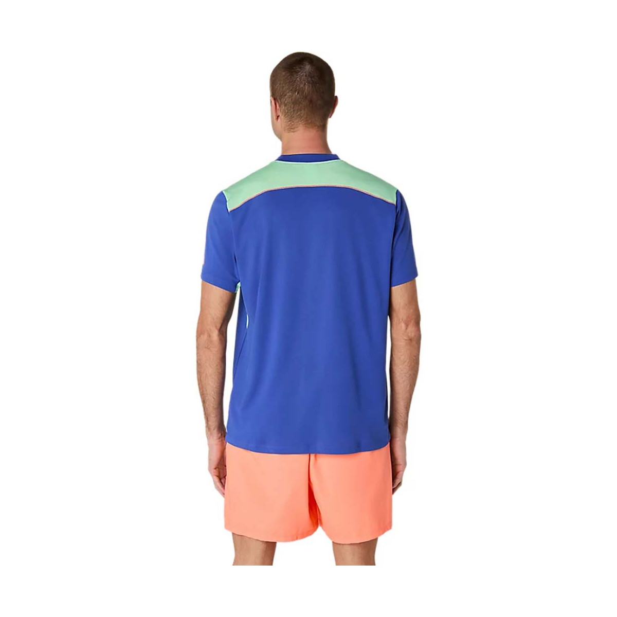 Asics Padel Court SS T-Shirt Mint / Coral