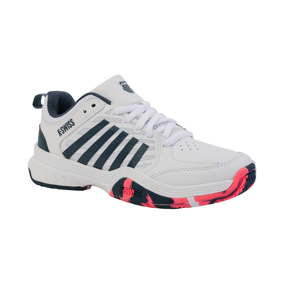 K-Swiss Hypercourt Express 2 Junior Shoes White / Navy