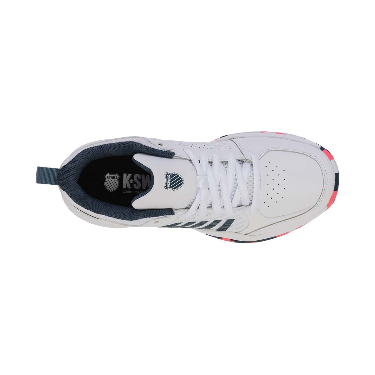 K-Swiss Hypercourt Express 2 Junior Shoes White / Navy