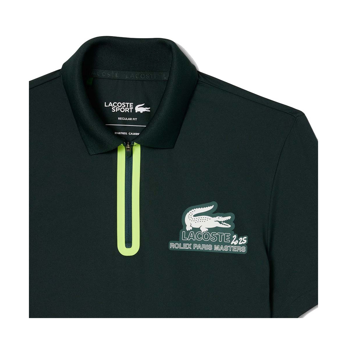 Lacoste Tennis Melbourne Daniil Medvedev Green polo