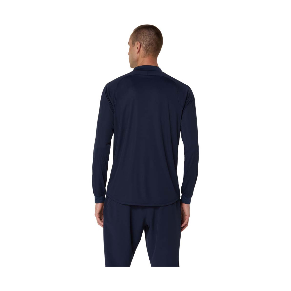 Asics Court LS Zip Long Sleeve T-Shirt White