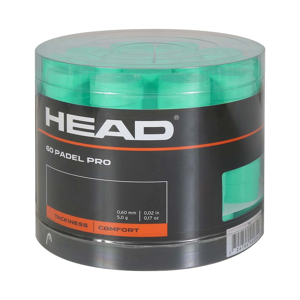Head Padel Pro Black x 60 overgrips box