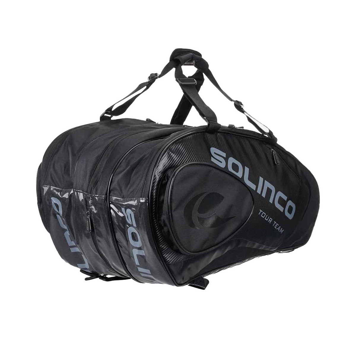 Solinco Tour Team BlackOut 15R Black thermobag