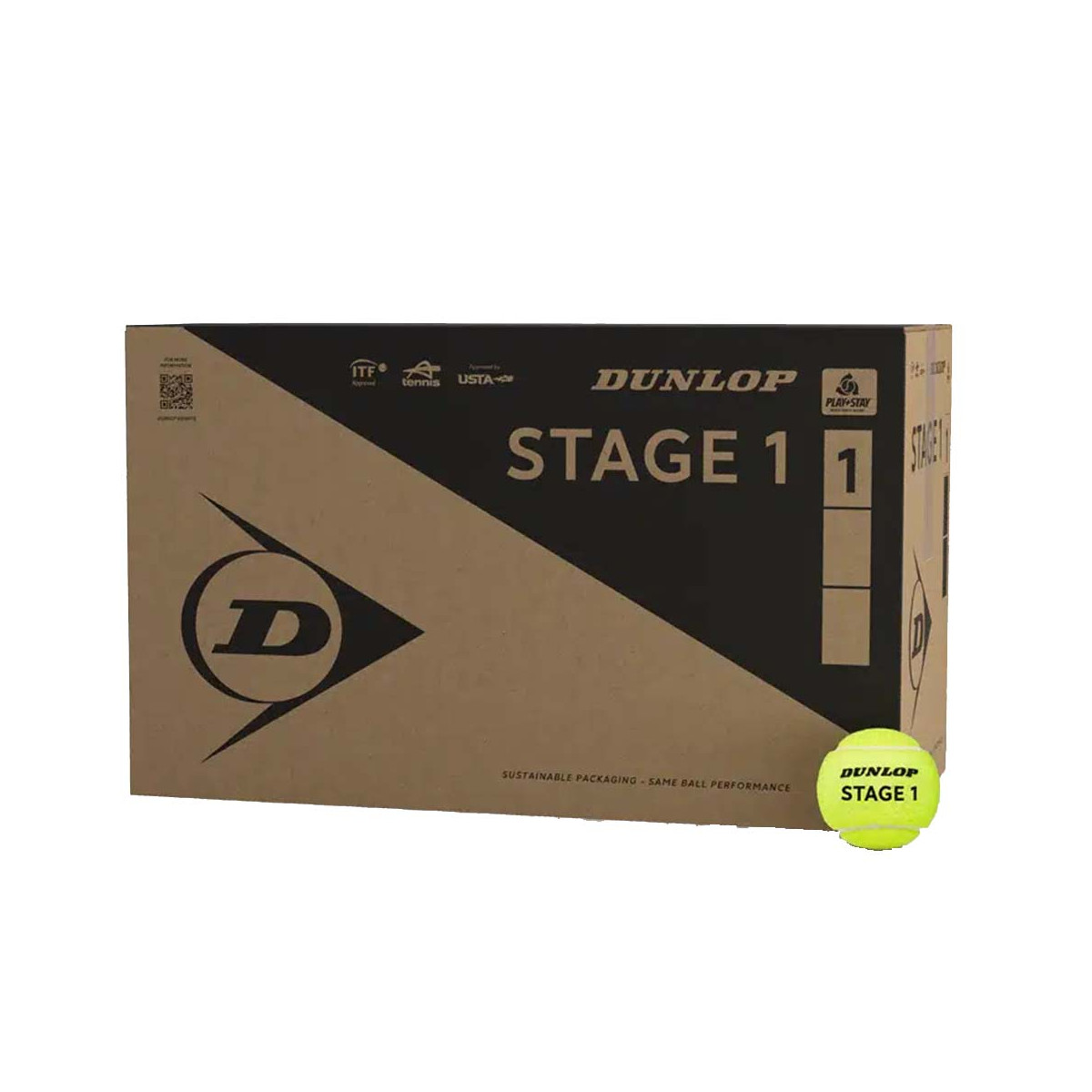 Dunlop Stage 1 60 Green balls bucket