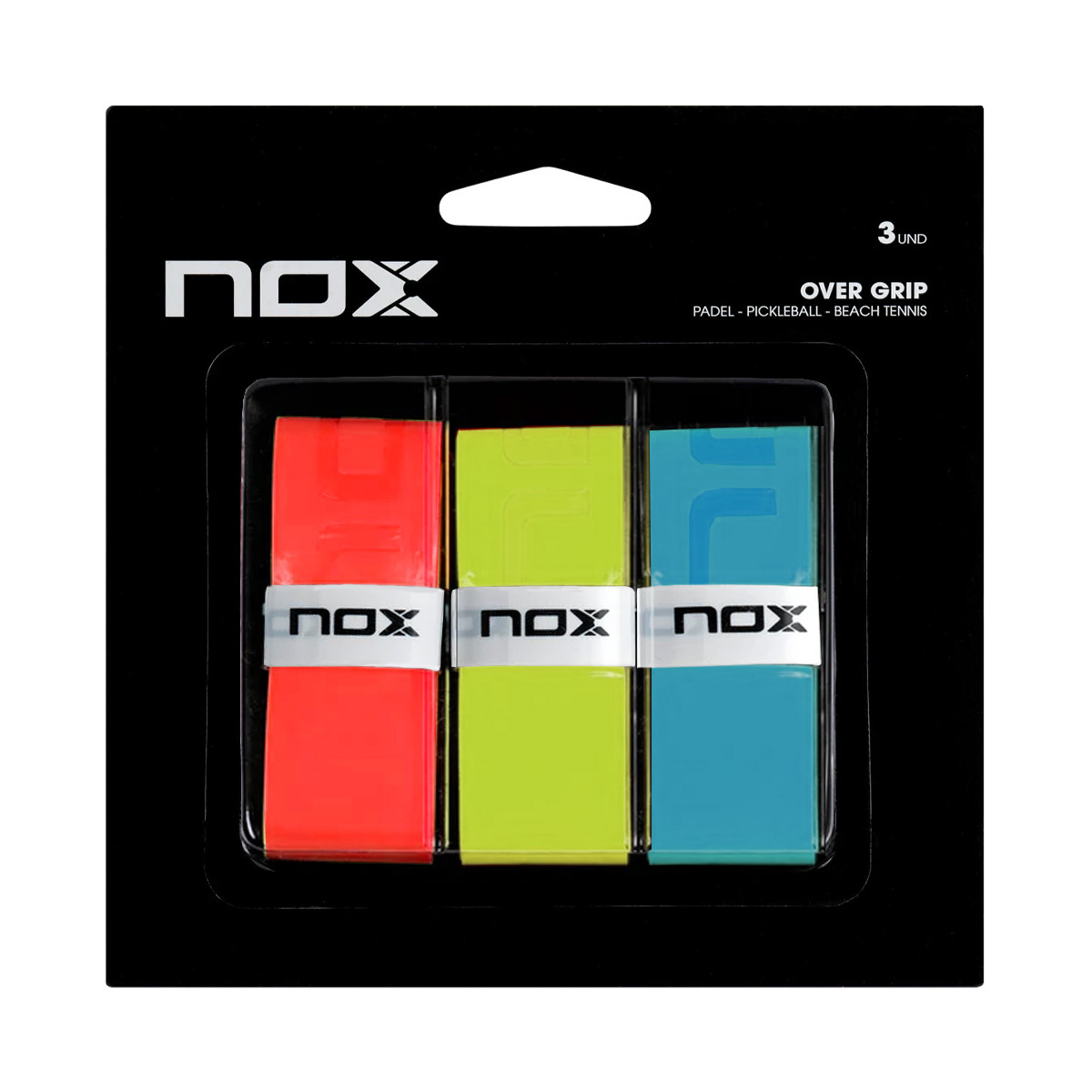 Nox Pro Overgrips Yellow / Orange / Black x 3