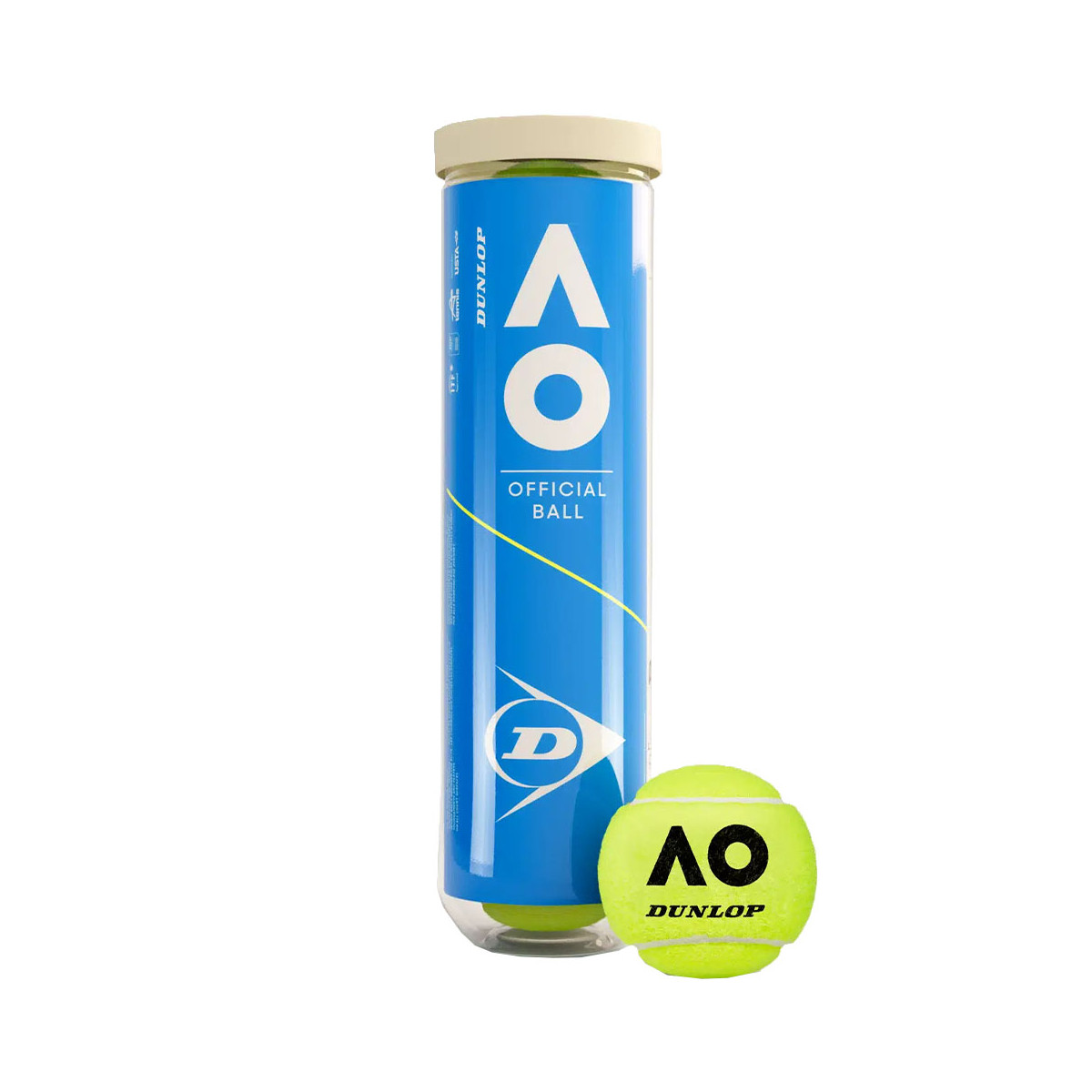 Dunlop Australian Open 4 Balls Can